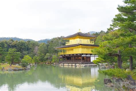 Kinkakuji or Golden Temple in Winter, Kyoto, Japan Stock Photo - Image ...