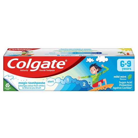 Colgate Kids Mild Mint Toothpaste 75ml, 6-9 years | Dental Care ...