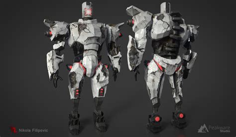 Scrap Robots | CGTrader