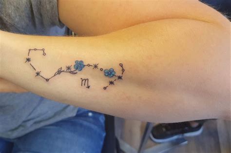 Star constellation tattoo scorpio | Star constellation tattoo ...