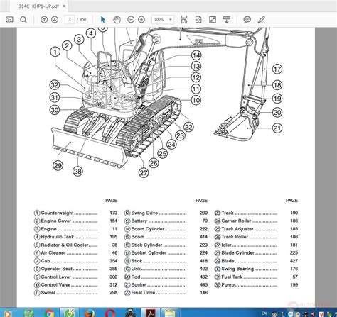 Caterpillar Parts Diagram