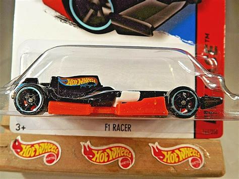 2014 Hot Wheels #146 HW Race-HW Race Team F1 RACER Black/Orange Variant ...