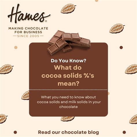 www.HamesChocolates.co.uk - What exactly do cocoa solids percentages ...