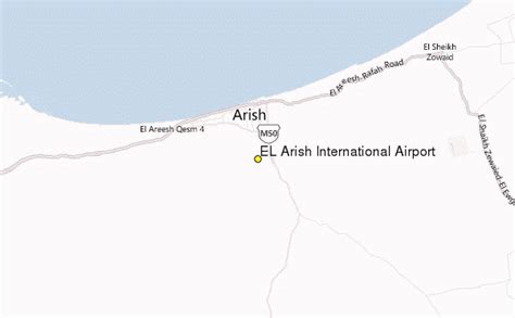 EL Arish International Airport Weather Station Record - Historical ...