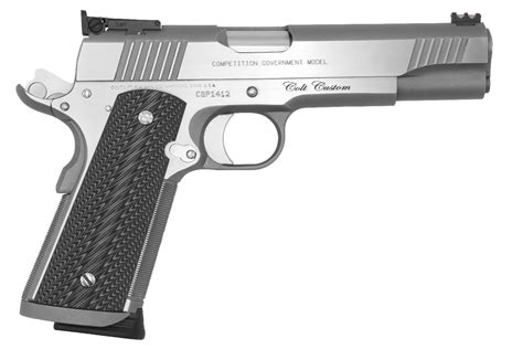 Shop Colt 1911 Custom Competition 45 ACP Full-Size Stainless Pistol for ...