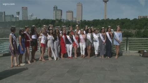 Miss New York contestants welcomed at local landmarks | wgrz.com