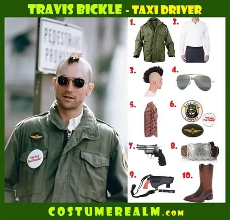 Dress Like Travis Bickle - Costume Realm