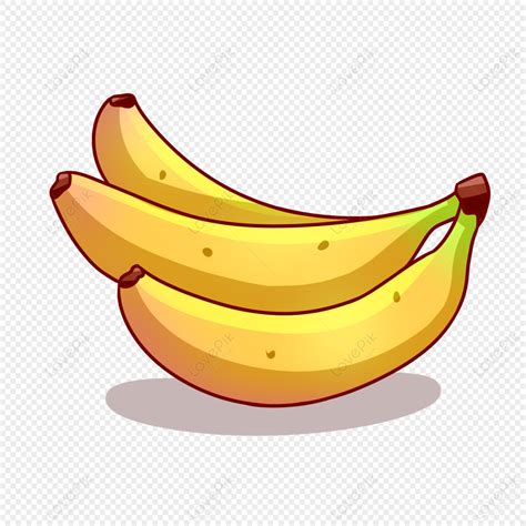 Cartoon Banana, Banana Silhouette, Cartoon Banana, Banana Graphic PNG ...