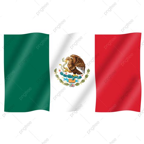 Bandera De Mexico PNG ,dibujos Dia De La Independencia De Mexico, Dia ...