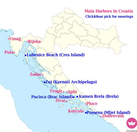 Croatia in 5 Mooring Spots : A Trip to Remember - Click&Boat Blog