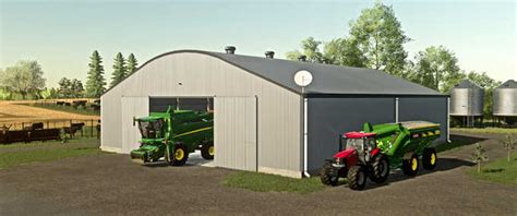 FS22: Shed With Workshop And Office v 1.0 Sheds Mod für Farming ...