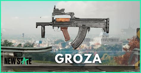 PUBG: New State Best Groza Attachments Build - zilliongamer