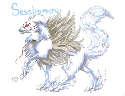 Sesshomaru Demon Form by SerpentScorch on DeviantArt