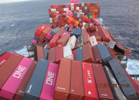 Thousands of containers overboard in worst containership disaster-ONE Apus