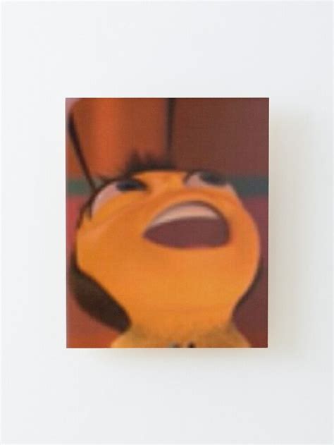 Barry Benson Bee Movie Meme Mounted Print by aMemeStore | Bee movie ...