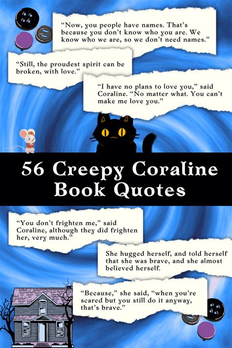 56 Coraline Book Quotes (With Page Numbers) | Imagine Forest