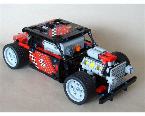 LEGO MOC 8041: RC Hot Rod by Tomik | Rebrickable - Build with LEGO