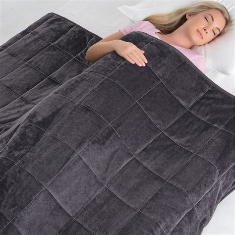 Therapeutic 12-lb Weighted Blanket | Collections Etc.