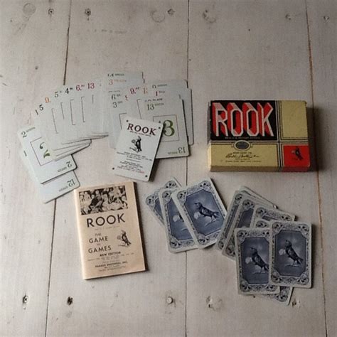 ROOK Card Game by PunchedupPatina on Etsy