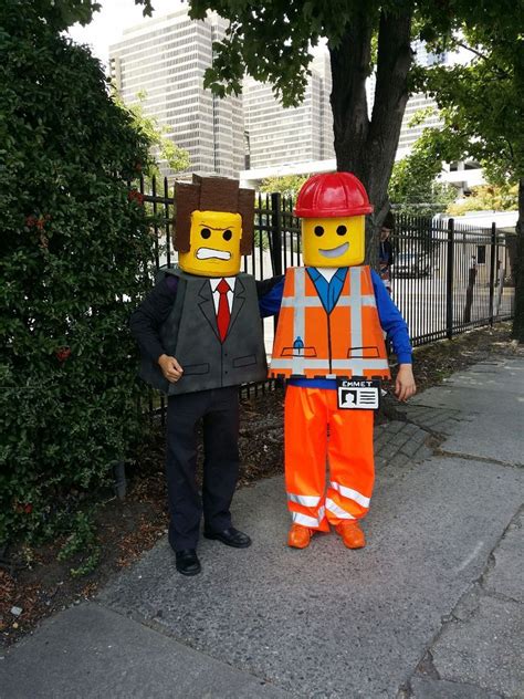 LEGO Man Costume! | Lego man costumes, Lego halloween, Lego movie costume