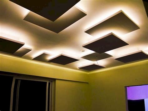 Living Room False Ceiling Design For Hall With Two Fans - Latest False ...