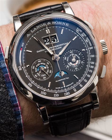 A. Lange & Söhne Datograph Perpetual Tourbillon Watch Hands-On ...