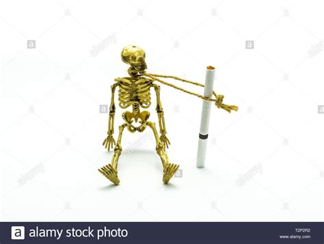 Skeleton Smoking Cigarette High Resolution Stock Photography and Images ...