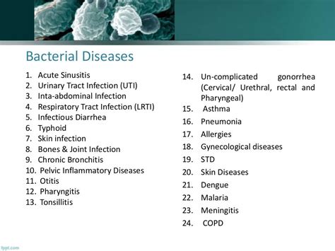 Bacterial Diseases