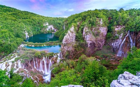 Plitvice Falls Plitvice National Park Croatia Photo Wallpaper Hd ...