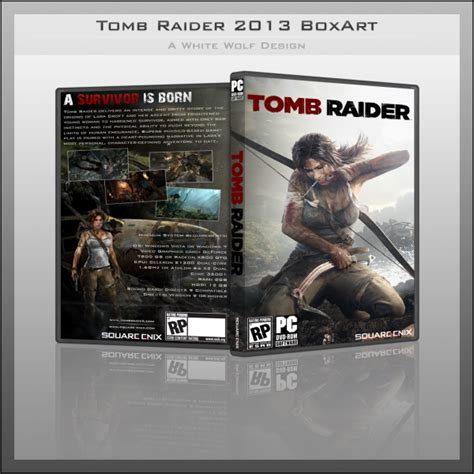 Tomb Raider 2013 PC Box Art Cover by White Wolf