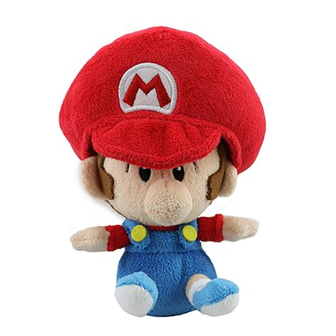 For Nintendo Super Mario Baby Mario Plush Toy, 5" - Walmart.com ...