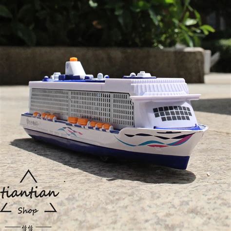 Aliexpress.com : Buy kids toys Cruise ship model metallic material ...