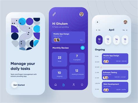 App Layout Template