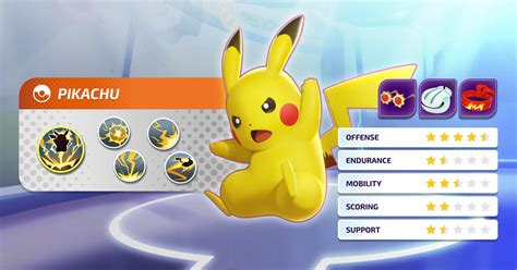 Pikachu Pokémon UNITE - Build, Moveset, and Items Guide