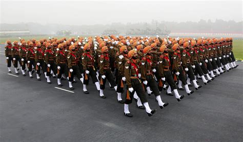 Indian Army's Sikh Light Infantry Regiment during Republic Day parade ...