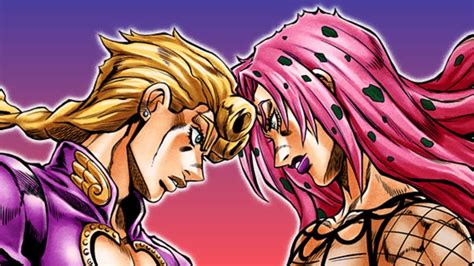 Giorno vs Diavolo [full fight] - manga with anime audio - YouTube