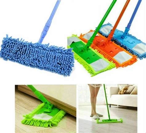 Microfiber Office Cleaning Flat Mop at Rs 145 in Surat | ID: 2849742561597