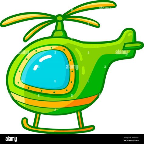 Cute helicopter cartoon. Helicopter clipart vector illustration Stock ...