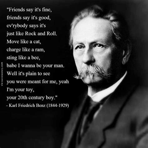 Karl Friedrich Benz Quotes | Famous Quotes