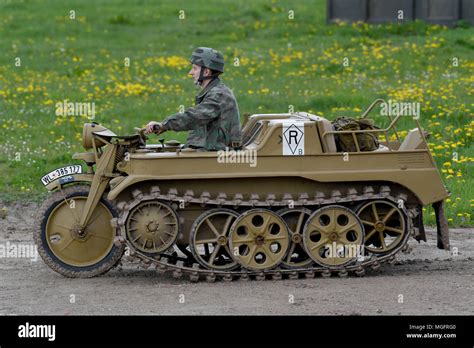 Kettenkraftrad half-track motorcycle, Sd Kfz 2/2 Kleines Kettenkraftrad ...