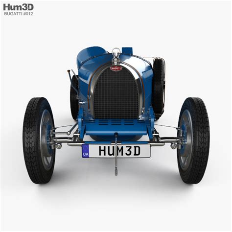 Bugatti Type 35 with HQ interior 1924 3D model - Vehicles on 3DModels