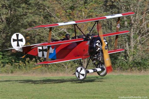 Fokker DR1 Triplane at the Old Rhinebeck WWI Airshow, NY 2018 | Air ...