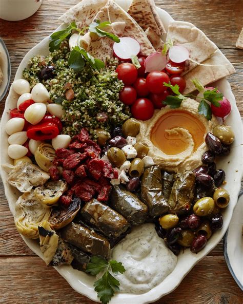 Vegetarian Mezze Platter - What's Gaby Cooking