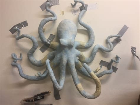 Lifelike Paper Mache Octopus - Complete Tutorial • Ultimate Paper Mache