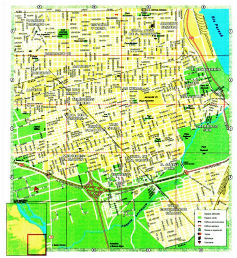 Mapas de Rosário - Argentina | MapasBlog