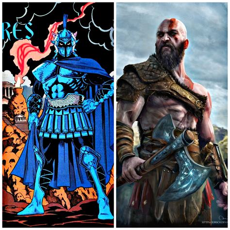 Ares (DC Comics) vs Kratos (God Of War) - Battles - Comic Vine