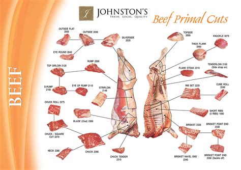 Johnston's » Pork | Beef cuts, Meat cuts chart, Beef