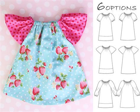 Baby Dress Patterns VERY EASY baby sewing pattern pdf baby | Etsy