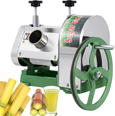 Amazon.com: Samger Manual Sugar Cane Juicer Machine Stainless Steel ...