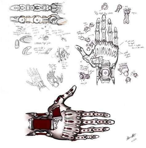 Prosthetic Hand Design by kujo.deviantart.com on @deviantART | Tech ...